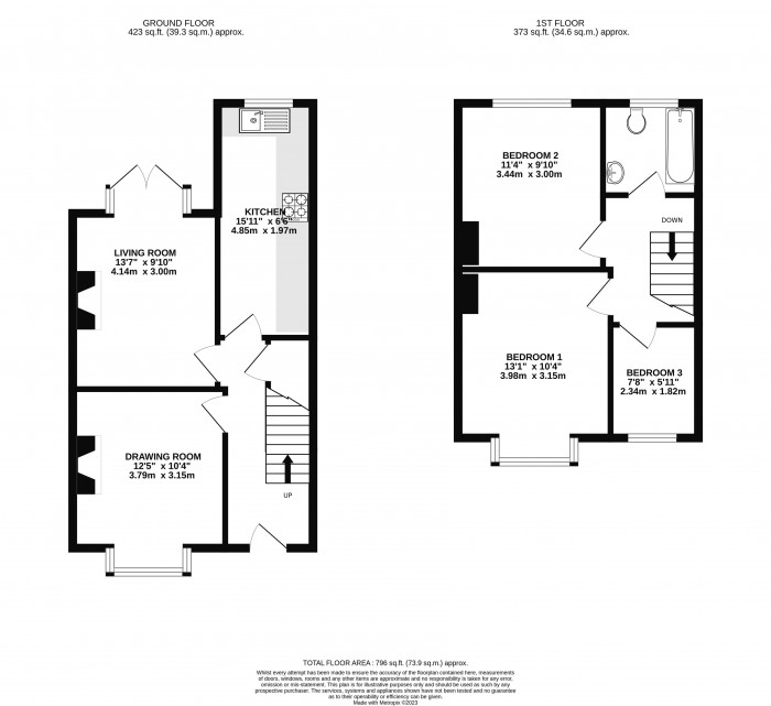 Floorplans For Barnsley Street, Springfield, Wigan, WN6 7HA