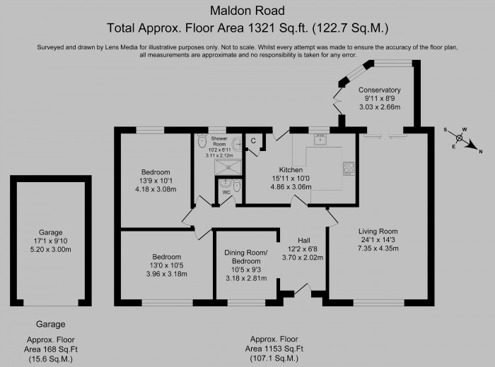 Floorplans For Maldon Road, Standish, Wigan, WN6 0EX