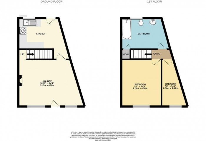 Floorplans For Spring Grove, Wigan, WN1 3AZ