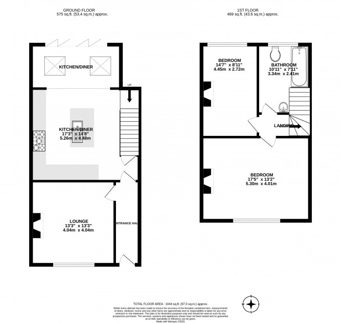 Floorplans For Charles Street, Swinley, Wigan, WN1 2BP