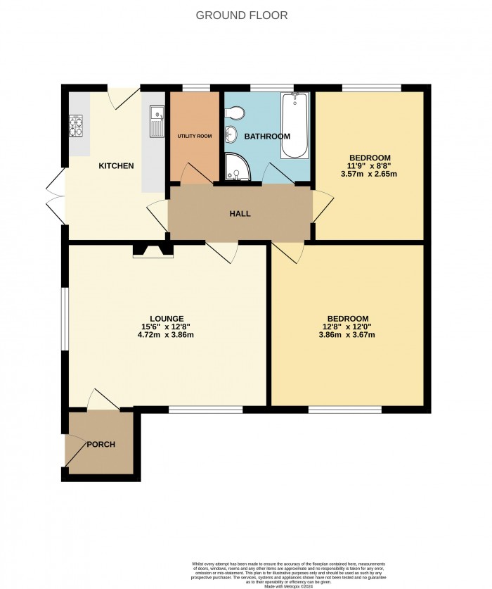 Floorplans For Walmesley Drive, Wigan, WN2 2LL