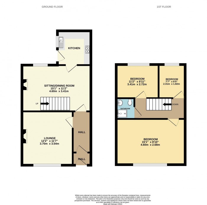 Floorplans For Newman Avenue, Springfield, Wigan, WN6 7RE