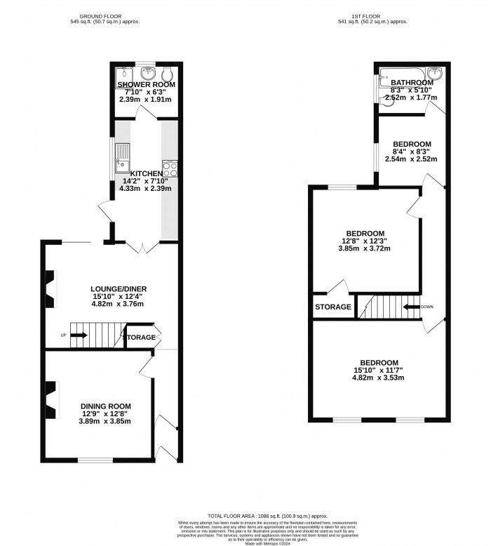 Floorplans For Whelley, Whelley, Wigan, WN2 1DA