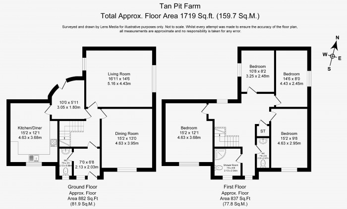 Floorplans For Tanpit Lane, Winstanley, Wigan, WN3 6JY