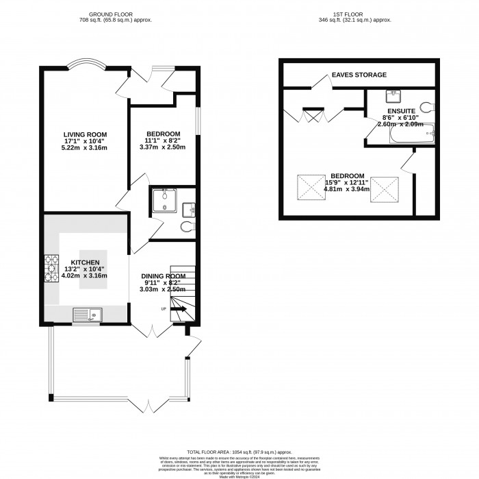 Floorplans For Conway Road, Wigan, WN2 4PE