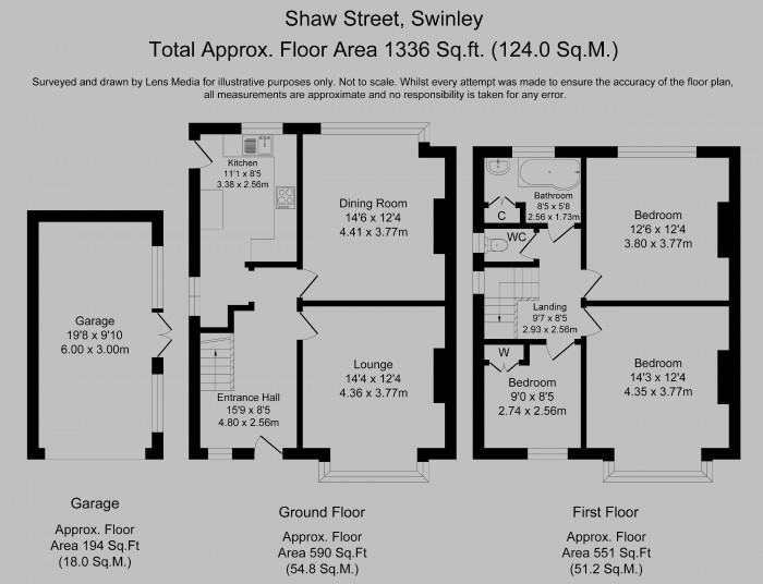 Floorplans For Shaw Street, Swinley, Wigan, WN1 2BD