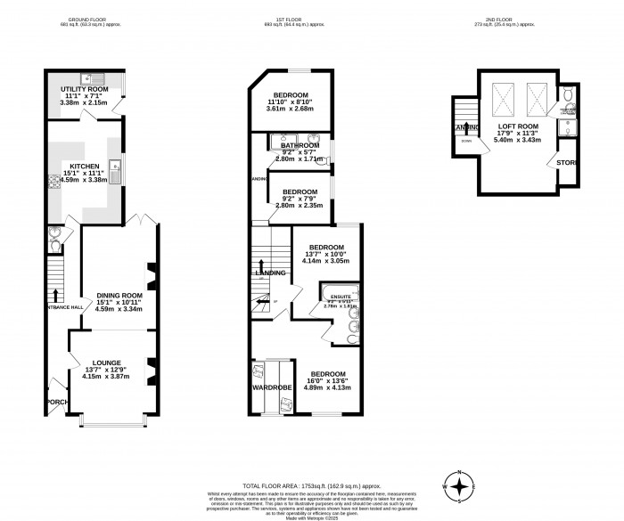 Floorplans For Whelley, Whelley, Wigan, WN1 3PX