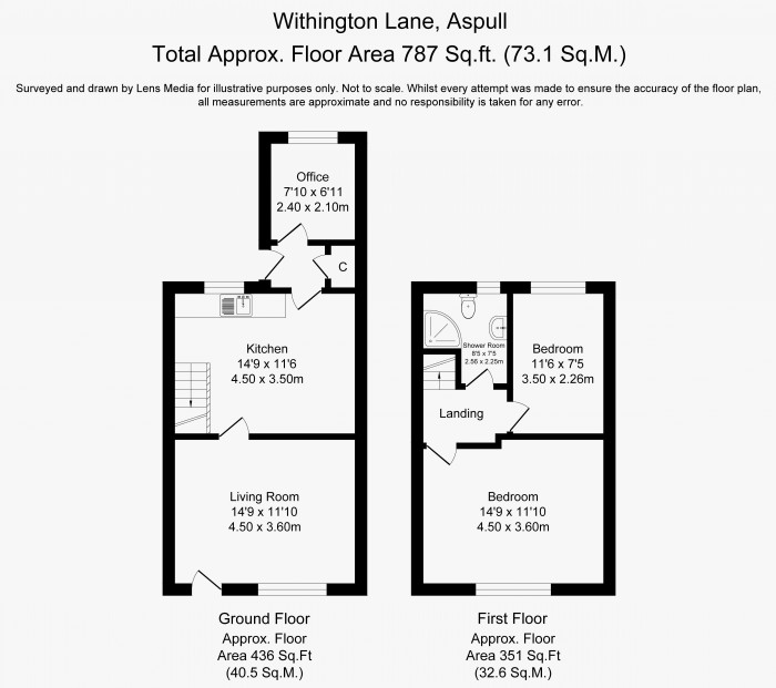 Floorplans For Withington Lane, Wigan, WN2 1JD