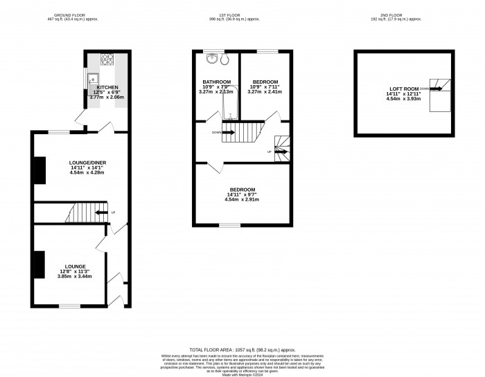 Floorplans For Holme Terrace, Wigan, WN1 2HG