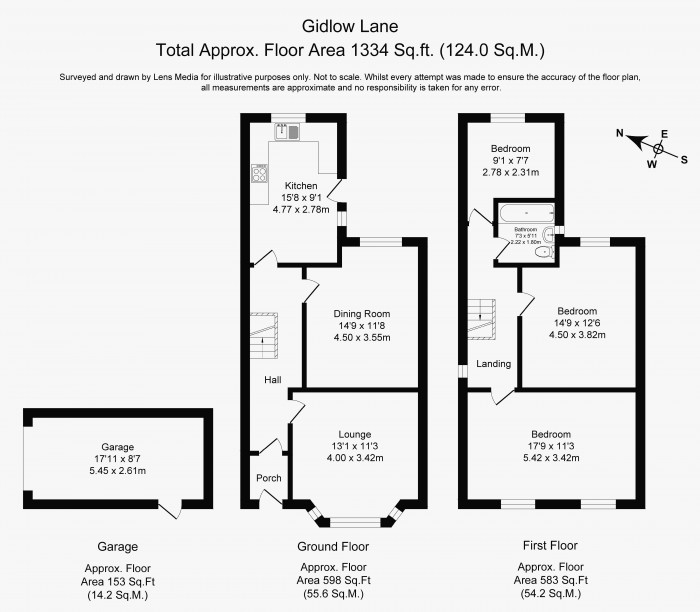 Floorplans For Gidlow Lane, Springfield, Wigan, WN6 7BW