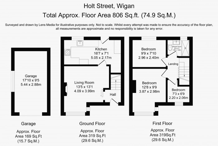 Floorplans For Holt Street, Springfield, Wigan, WN6 7NP