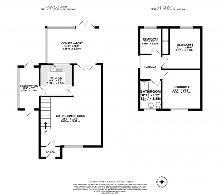 Floorplans For Thornvale, Abram, Wigan, WN2 5YF