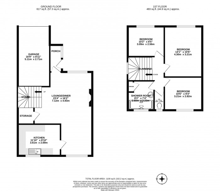 Floorplans For Southlands Avenue, Standish, Wigan, WN6 0TT