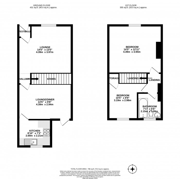 Floorplans For Wigan Road, Shevington, Wigan, WN6 8AP