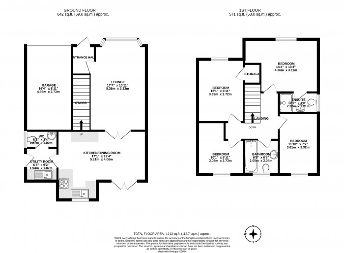 Floorplans For Range Drive, Standish, Wigan, WN6 0GU