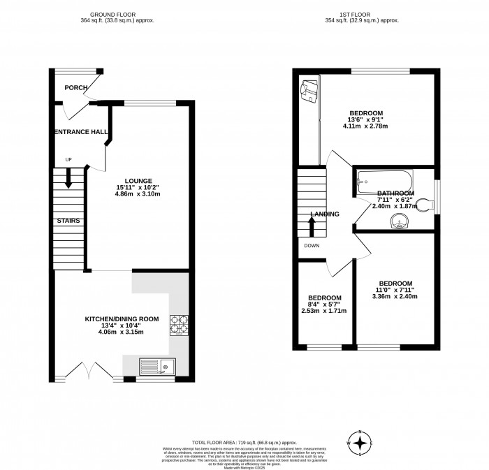 Floorplans For Merton Road, Highfield, Wigan