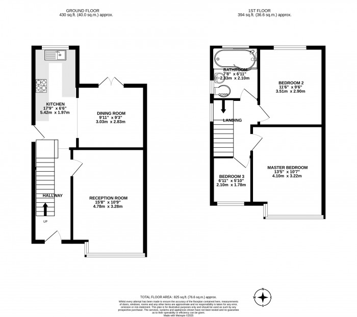 Floorplans For Poolstock Lane, Wigan, WN3 5RB